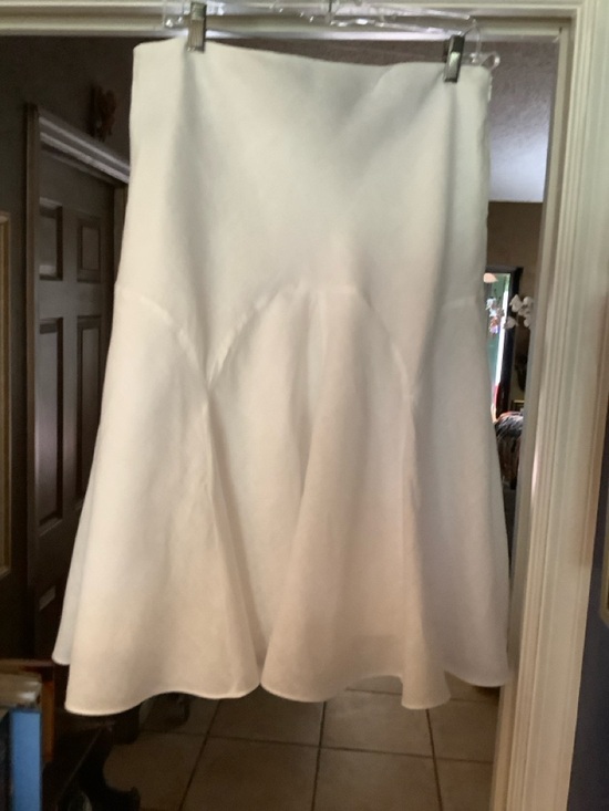 Ralph Lauren Dresses & Skirts - Ralph Lauren White A-Line Flared Skirt